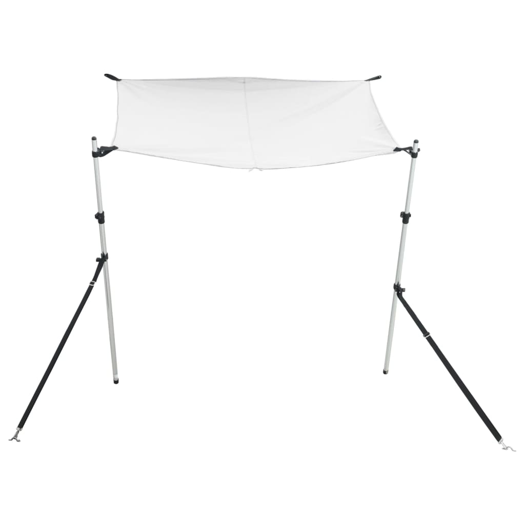 vidaXL Extensie parasolar T-Top, alb, 170x208x(115-183) cm vidaXL Extensie parasolar T-Top, alb, 170x208x(115-183) cm