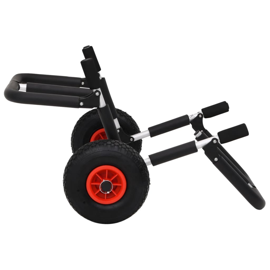 vidaXL Cărucior de SUP pentru 2 plăci de surf pliabil, 90 kg, aluminiu vidaXL Cărucior de SUP pentru 2 plăci de surf pliabil, 90 kg, aluminiu