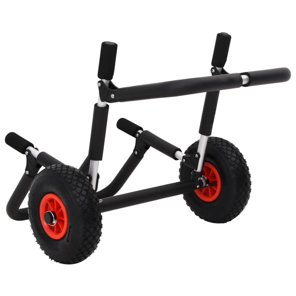 vidaXL Cărucior de SUP pentru 2 plăci de surf pliabil, 90 kg, aluminiu vidaXL Cărucior de SUP pentru 2 plăci de surf pliabil, 90 kg, aluminiu