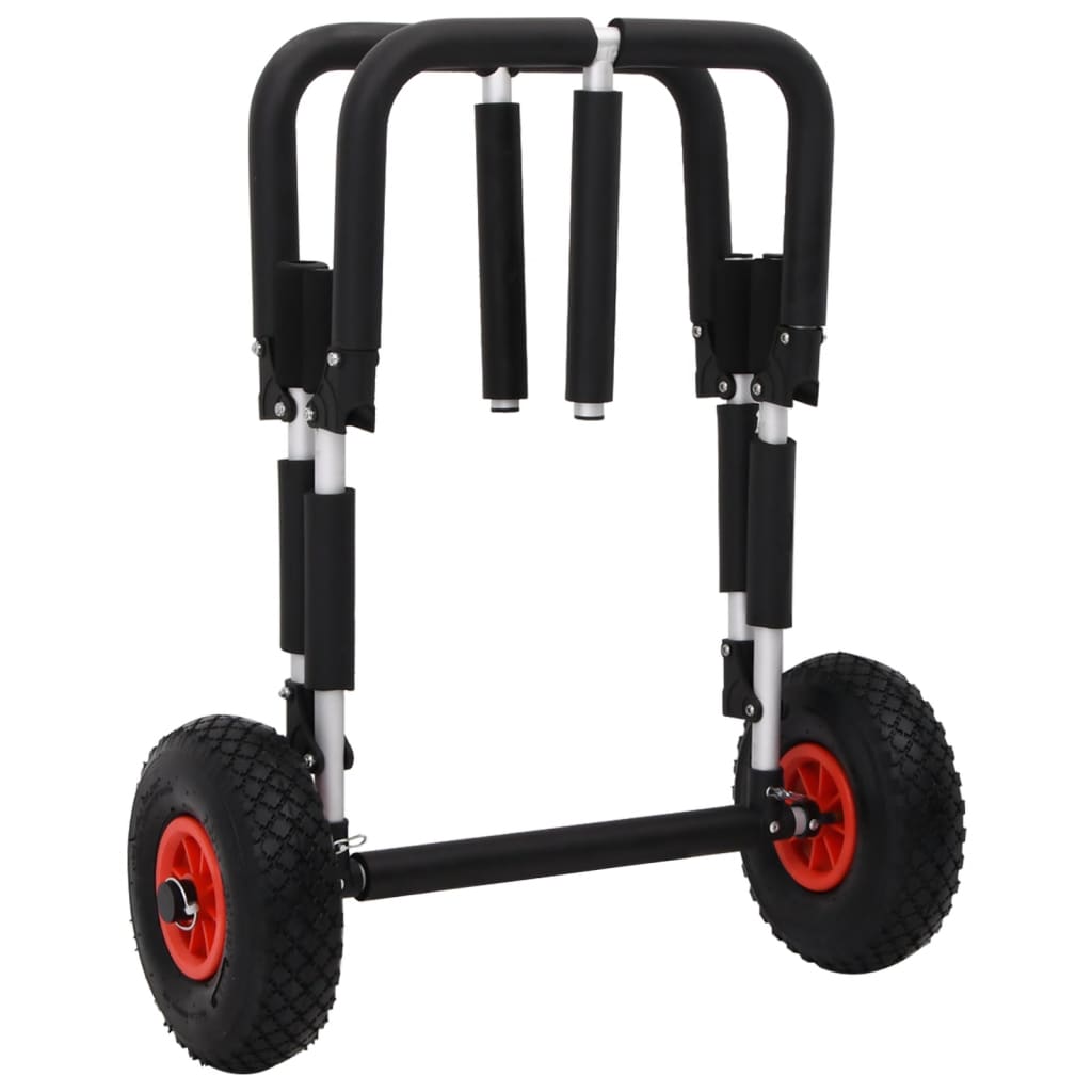 vidaXL Cărucior de SUP pentru 2 plăci de surf pliabil, 90 kg, aluminiu vidaXL Cărucior de SUP pentru 2 plăci de surf pliabil, 90 kg, aluminiu