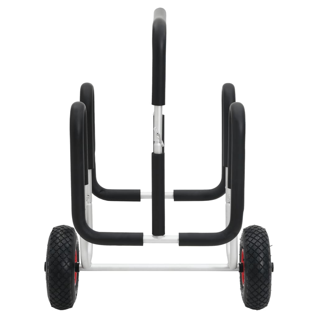 vidaXL Cărucior de SUP pentru 2 plăci de surf, 90 kg, aluminiu vidaXL Cărucior de SUP pentru 2 plăci de surf, 90 kg, aluminiu