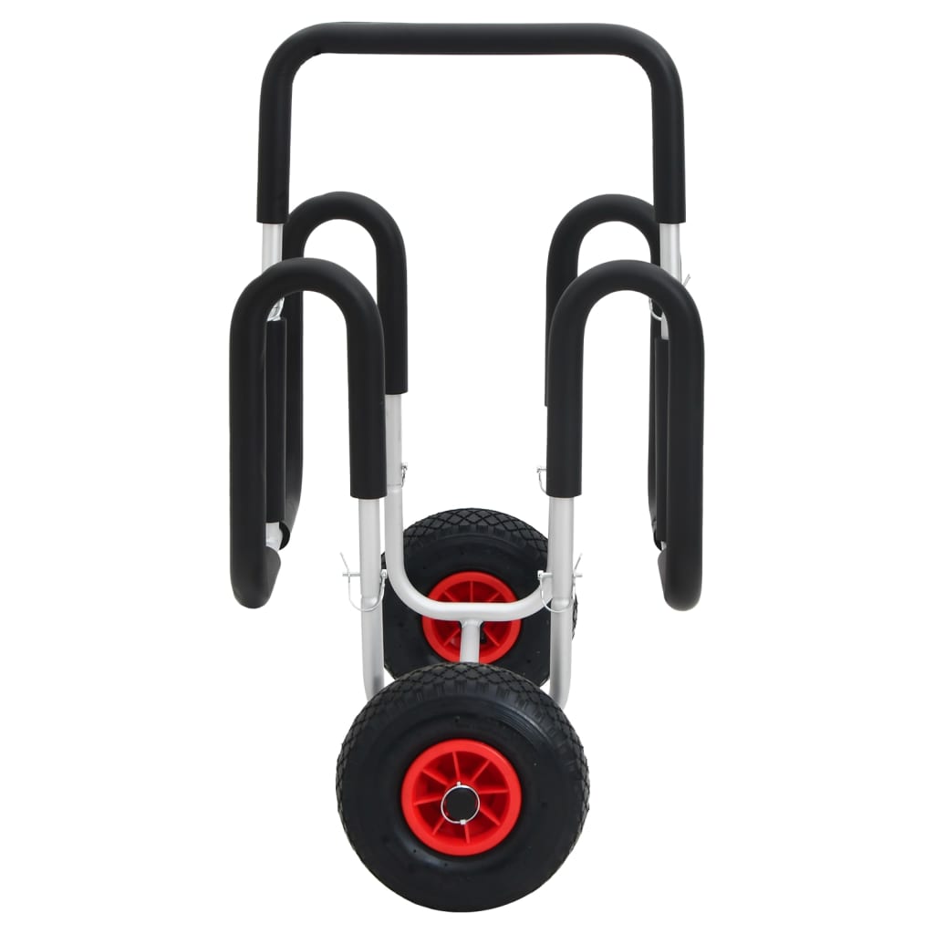 vidaXL Cărucior de SUP pentru 2 plăci de surf, 90 kg, aluminiu vidaXL Cărucior de SUP pentru 2 plăci de surf, 90 kg, aluminiu
